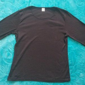 BodyCandy Long Sleeve Black Top